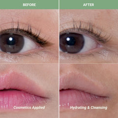Meebak Cica Cleansing Water Pads remove makeup with micellar action