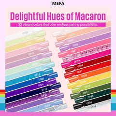 Person applying MEFA at-home salon kit for creative nail art