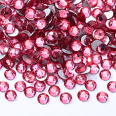 Meibite rose flatback rhinestones for nail art offer bright sparkle and precise placement.