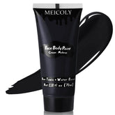 MEICOLY black cream face paint tube for smooth full coverage.