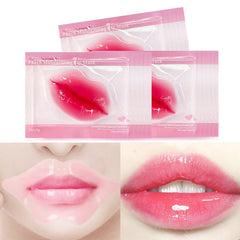 Meicoly lip mask close-up emphasizing moisture and smoothing