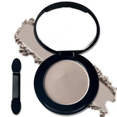 MEICOLY Macaron Grey Eyeshadow compact with mirror for on-the-go touch-ups.