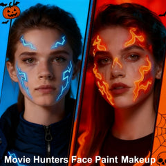 Meicoly Neon face paint orange neon high pigment for accents