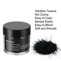 Meicoly pirate face makeup powder creates rugged texture with easy removal