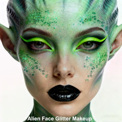 MEICOLY St Patrick's Day Glitter delivers vivid green shimmer for festive looks.
