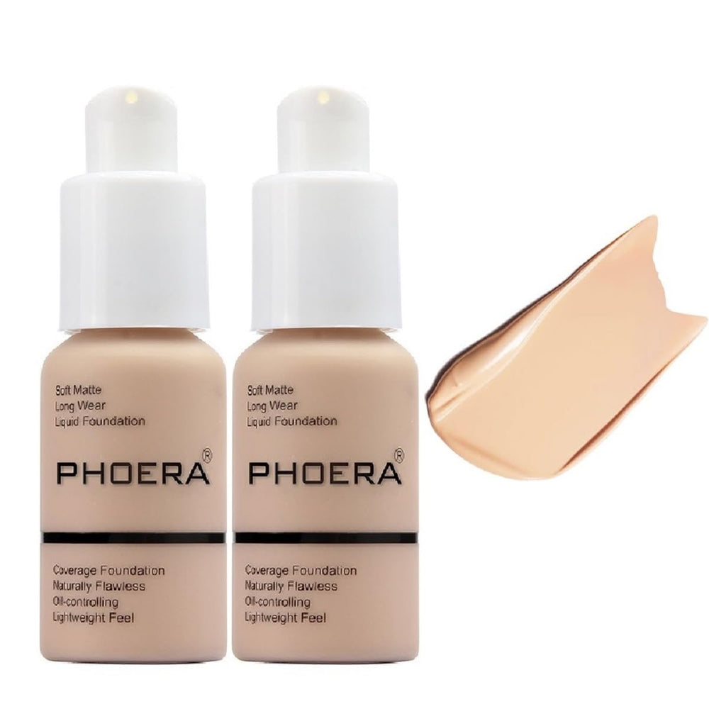 Meifen PHOERA Foundation nude bottle 30ml delivering a smooth base with a soft matte finish