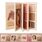 MeiPlumLai book-style palette open view shows 43 shades for versatile looks