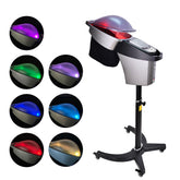 MEIZHOUHU Hair Steamer front view showing compact salon-ready design for efficient sessions