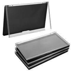 Mekueeex magnetic makeup palette with clear top for quick shade visibility.