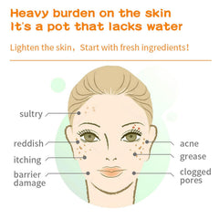 Meleell pomegranate-even-tone face-mask helps with a more even complexion.