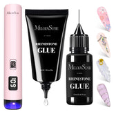MelodySusie ART01R flash cure light for rapid rhinestone gel applications.