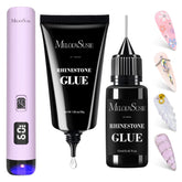 MelodySusie ART01R handheld UV light for at‑home gel nail curing