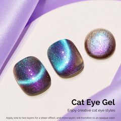 MelodySusie blue glitter holographic powder highlights vibrant color shift.