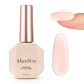 MelodySusie builder gel nude bottle thickens nails for easy at-home extensions.