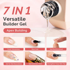 MelodySusie built-in brush enables quick, even nail application.