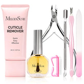 MelodySusie cuticle remover cream softens edges for at-home care