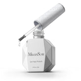 MelodySusie gel top coat bottle delivers a glossy finish for lasting manicures.