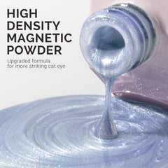 Magnet in action on MelodySusie Jeweliver for magnetic shimmer
