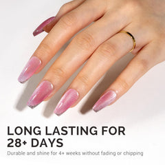 MelodySusie Jeweliver UV gel formula with base and top coat for durable manicure