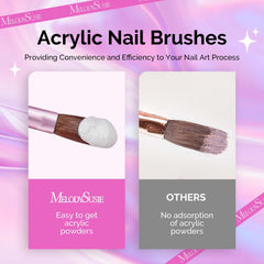 MelodySusie extension brush sizes 8-12-14-16 for versatile extensions.