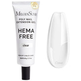 MelodySusie Poly Gel 60g clear for smooth, long-lasting nail extensions.