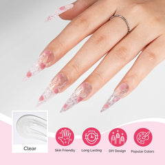 MelodySusie Poly Gel offers lasting wear up to 28 days.