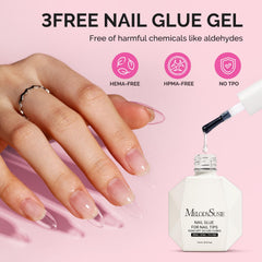 MelodySusie rhinestone glue enables secure rhinestone art.