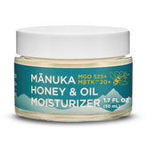 Melora Manuka Honey Face Cream bottle showing rich hydration for dry skin.