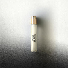Memo Paris African Leather refill 10ml on wood displaying portable luxury