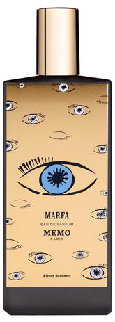 Memo Paris Marfa bottle front, elegant silhouette for sophisticated evenings.