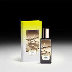 Memo Paris Odeon bottle amber glow shows warm candied date and amber notes