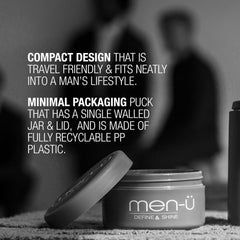 Label highlights the signature melon fragrance of Men-U clay
