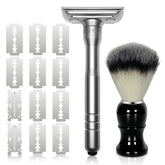 MenGate adjustable safety razor head for precise, customizable shave across facial angles