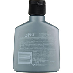 Mennen Afta packaging indicating two-pack skin conditioner for post-shave care.
