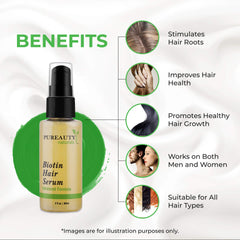 Meraz Pureauty Naturals serum applied to the scalp for nourishing support.