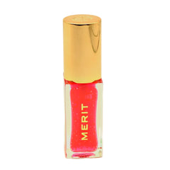 Merit Shade Slick Gelee Les Deux bottle pour shows hydrating glossy finish