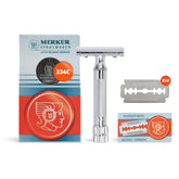 MERKUR 34C safety razor in box for quick grooming setup