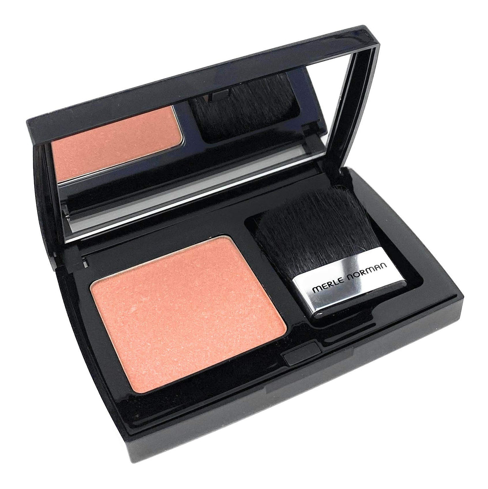 Merle Norman Lasting Cheek Color Sugar Melon blush delivers lasting natural flush.