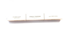 Merle Norman Lip Pencil Plus Cocoa Buff on lips demonstrates long wear and precision.