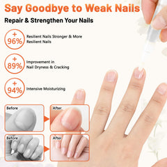 Meschett oil pen delivers plant-based nourishment for nail health.