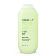 Method Body Lotion Pure Peace bottle delivers smooth skin and fresh scent.