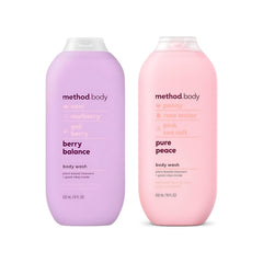 Method Berry Balance bottle highlights a fruity cleanse with refreshing aroma for the skin.