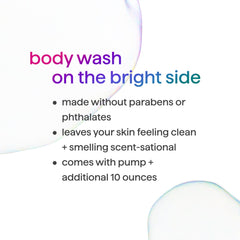 Method Body Wash Sea and Surf bottle reveals crisp nautical fragrance notes.