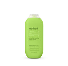 Method Mindful Matcha bottle showing 18oz size for daily cleansing and hydration