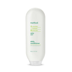 Method Daily Zen shampoo pour creating rich lather during wash