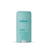 Method Coco Twist deodorant bottle with coconut milk scent for long-lasting freshness.
