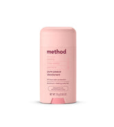 Method Pure Peace deodorant stick with rose water notes for all-day freshness.
