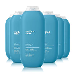 Method Men Body Wash Glacier + Granite bottle-front with brisk, refreshing fragrance