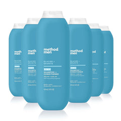 Method Men Glacier Granite bottle front with inviting arctic scent for daily invigoration.