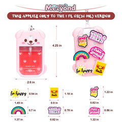 Metyond Touchland 30ml case with keychain, convenient portable sanitizer.